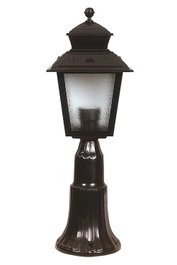 Opviq Lámpara de Pared Exterior Negra BSU-68213-BSY-K